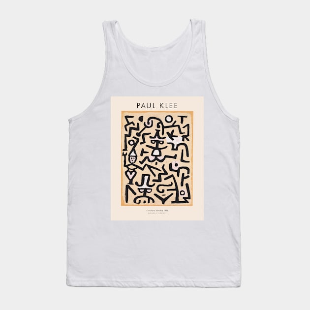 Paul Klee - Comedians Handbill Tank Top by MurellosArt